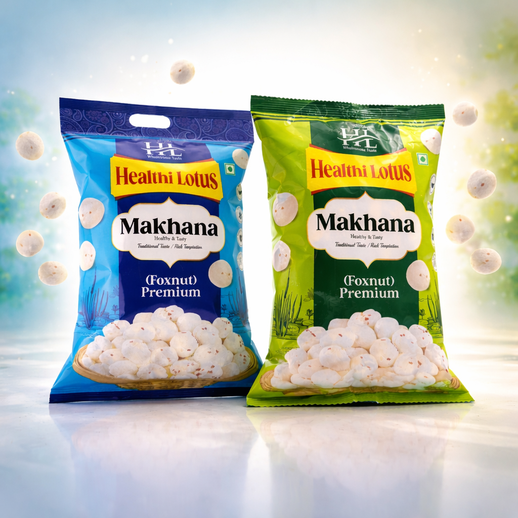 Healthi Lotus Makhana (450gm) Combo Pack
