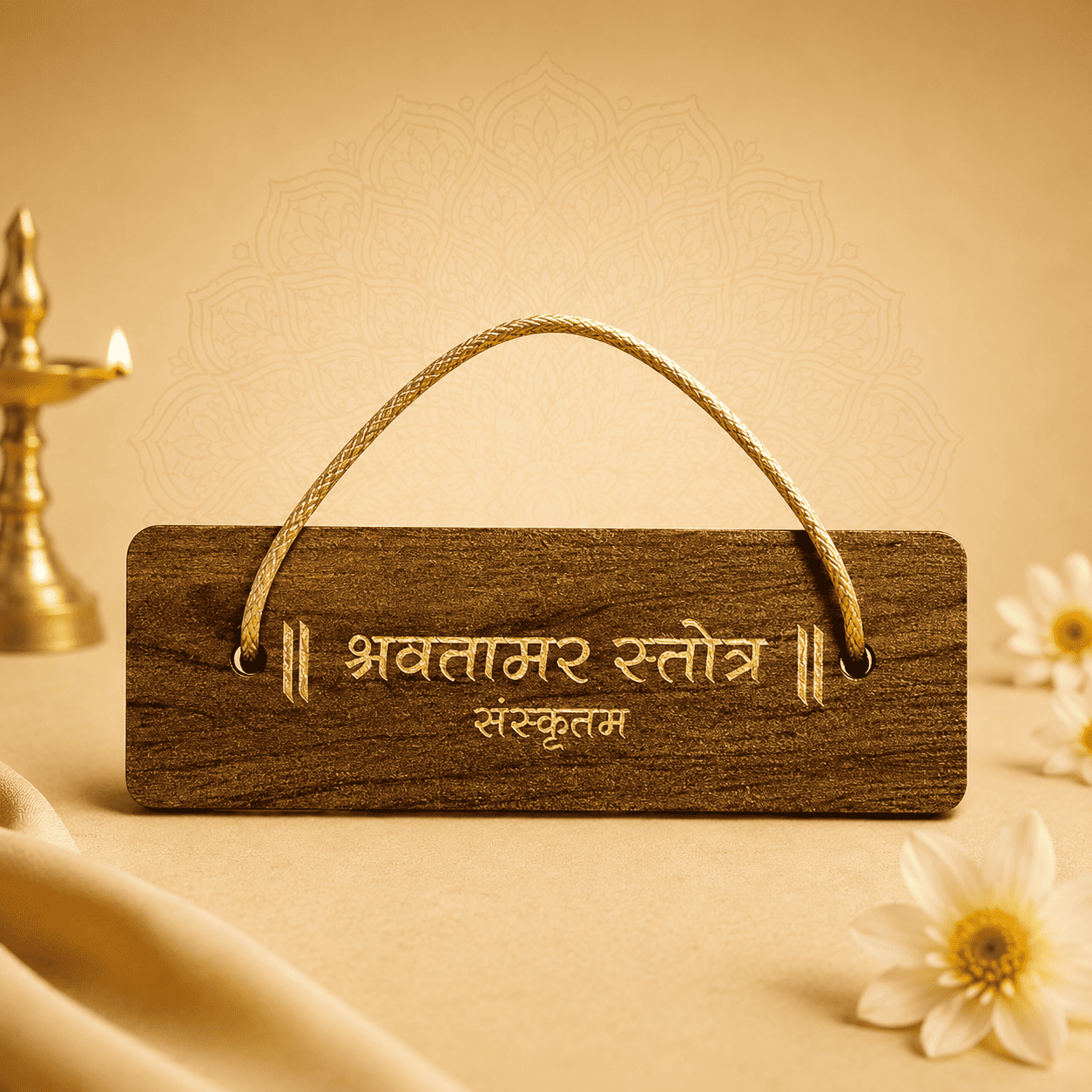 Shri Bhavtar Stotra Wooden Cover Book